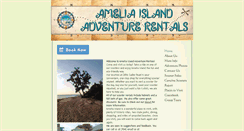 Desktop Screenshot of ameliaislandadventurerentals.com